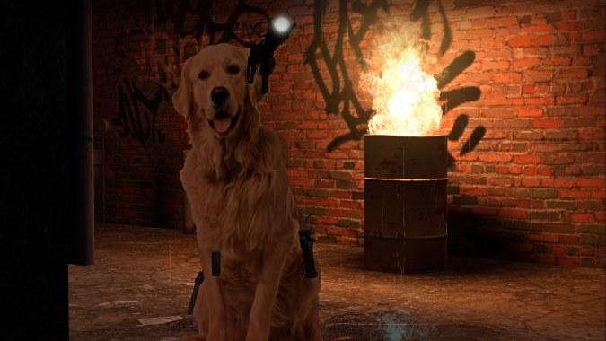 Half-Life VR but the AI is Self-Aware: Sunkist (the dog) [L4D1 ver.]