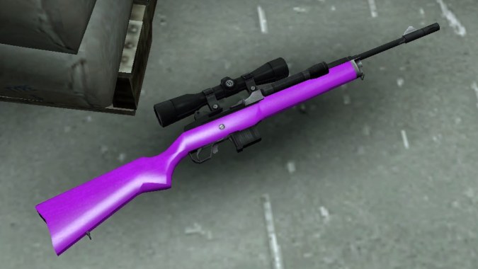 Hunting Rifle: Amethyst