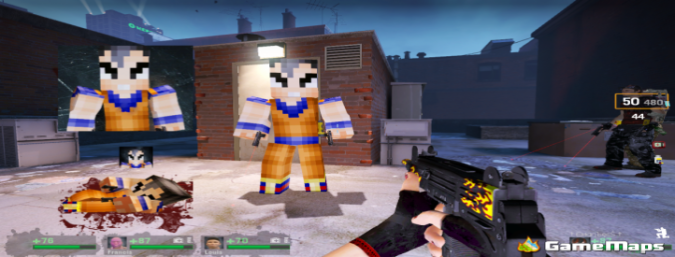 L4D1-Minecraft Goku replaces to Bill