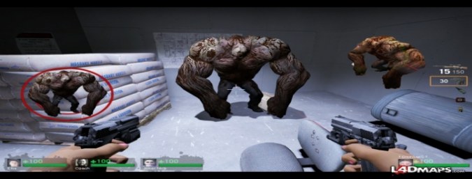 L4D1-Shreddend Tank