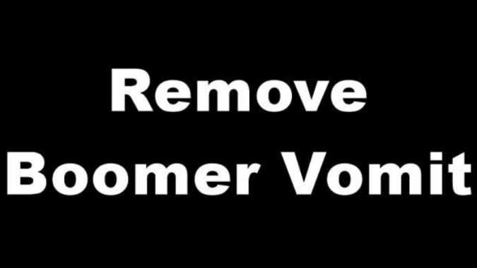 Remove Boomer Vomit (L4D edition)