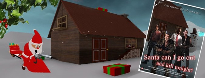 Santa can I go out and kill tonight?