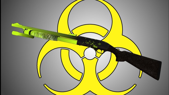 Toxic Hazard Pump Shotgun