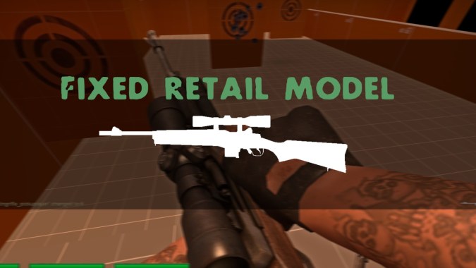Xopha's Fixed Retail Hunting Rifle