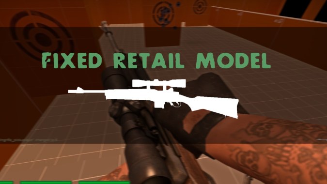 Xopha's Fixed Retail Hunting Rifle Xopha's Fixed Retail Hunting Rifle