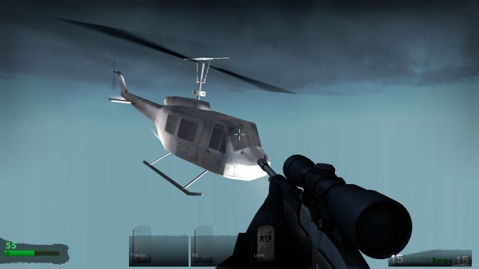 Background Helicopter Fix