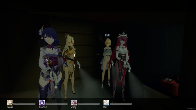 Genshin Impact - 4 survivor pack for Left 4 Dead 1