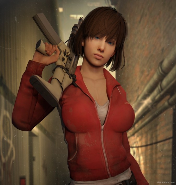 L4D 1 Zoey Helga {Counter Strike Online} (Mod) for Left 4 Dead 