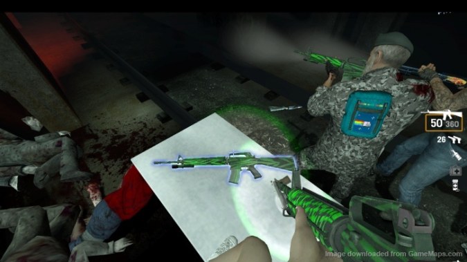 Green tiger m16 l4d1