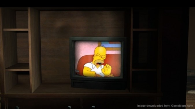 Homer vs Puppies on TV (L4D1)