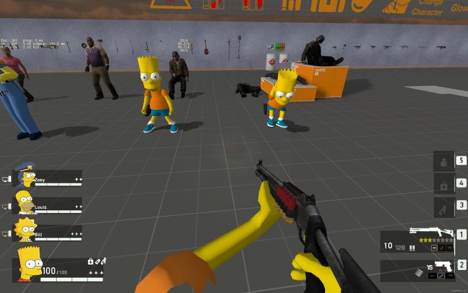 L4D1 Bart Simpson (Francis)