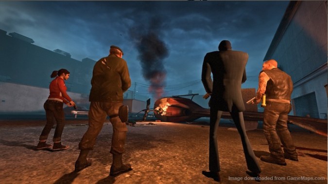 L4D1 Blue Spy replaces Louis