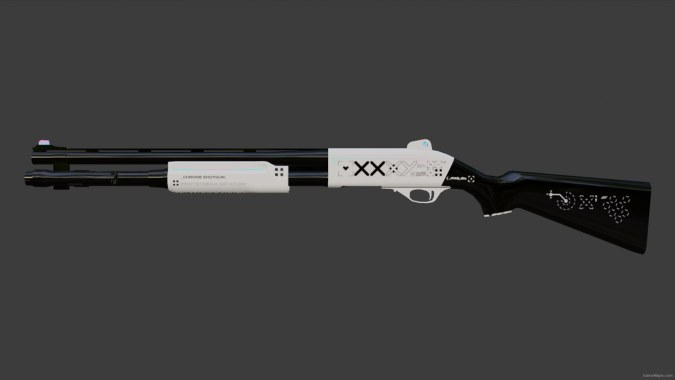 L4D1 Chrome Shotgun「Printstream Imitation」