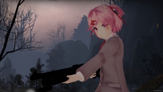 L4D1 Doki Doki Literature Club! - Natsuki (Francis)