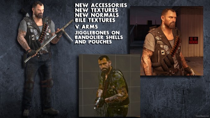 L4D1 Francis: Remastered & (ALT) Beta Francis: Remastered