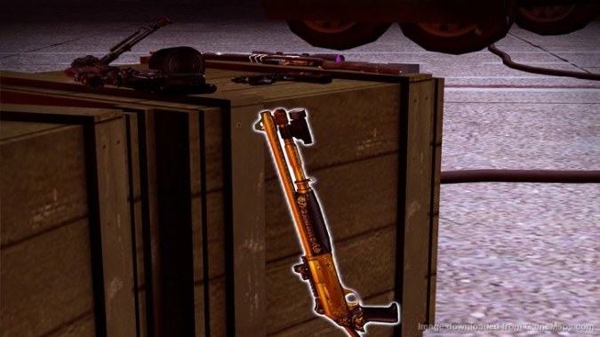 L4D1 Gold Combat AutoShotgun