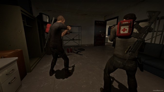 L4D1 M4A1 replaces M16