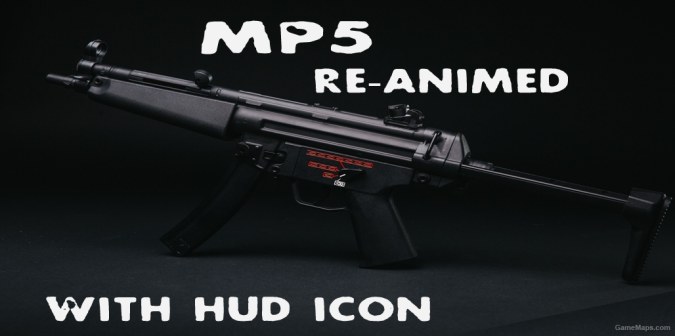 L4D1 MP5 re-animed replaces Uzi