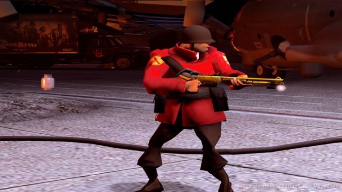 L4D1 red Soldier replaces Francis