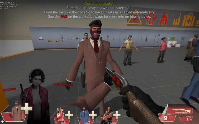 L4D1 Spy replaces Bill