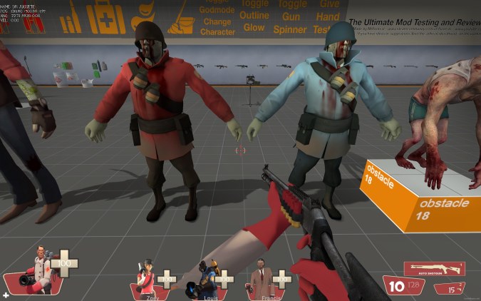 L4D1 TF2 Soldier replacing Hunter