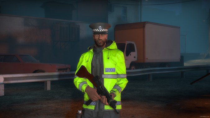 L4D1 UK British Cop - Louis
