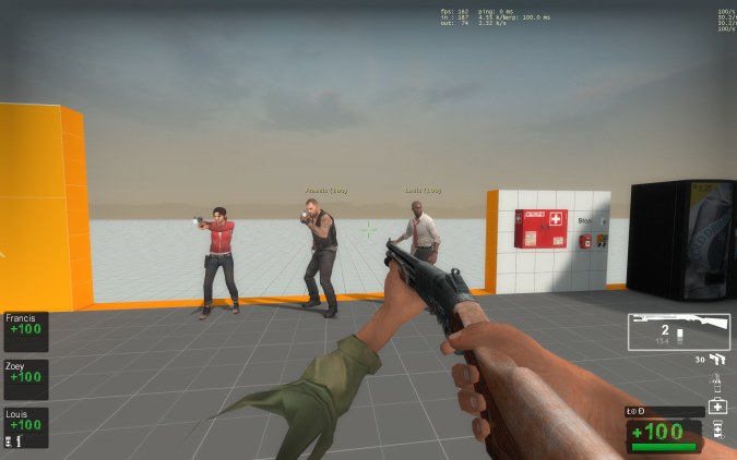 L4D1 Vertical Minimal-HUD