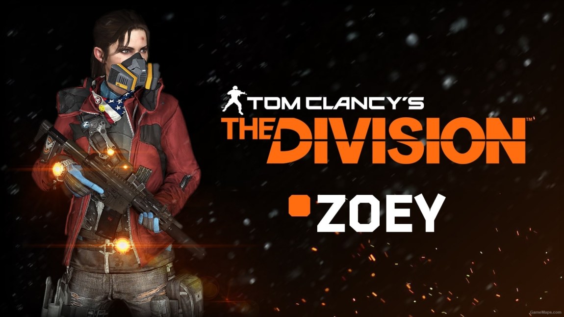 L4D1 Zoey The Division (Masked) with gloves