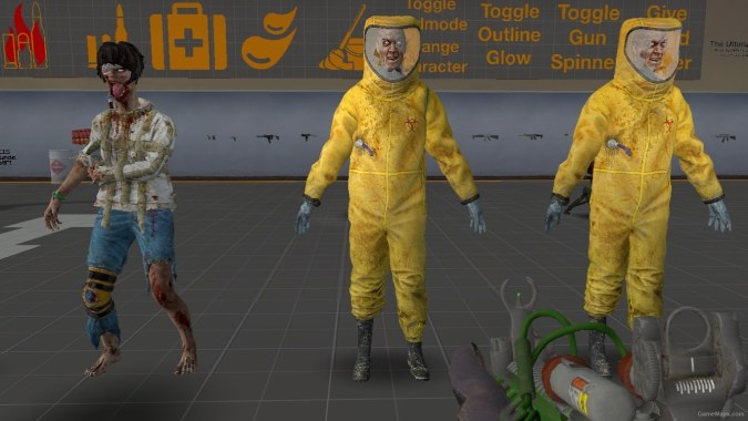 L4D 1: Aftermath | Gas Mask - Smoker