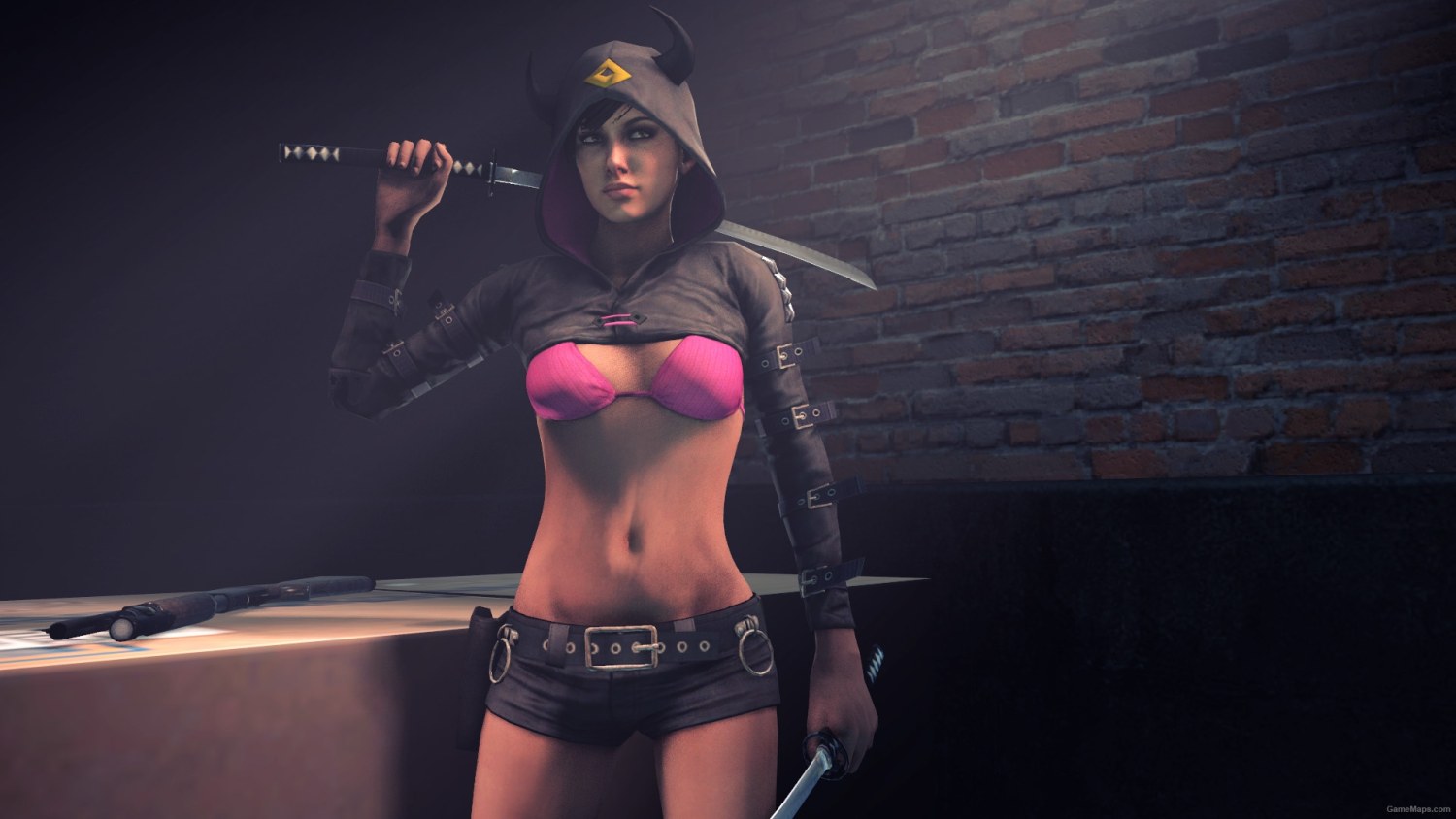 L4d 1 Zoey Burton Left 4 Dead Gamemaps