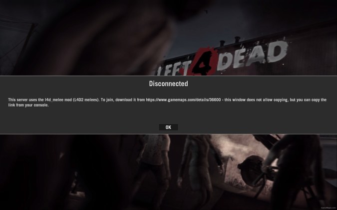 Left 4 Dead DLC Melee Weapon