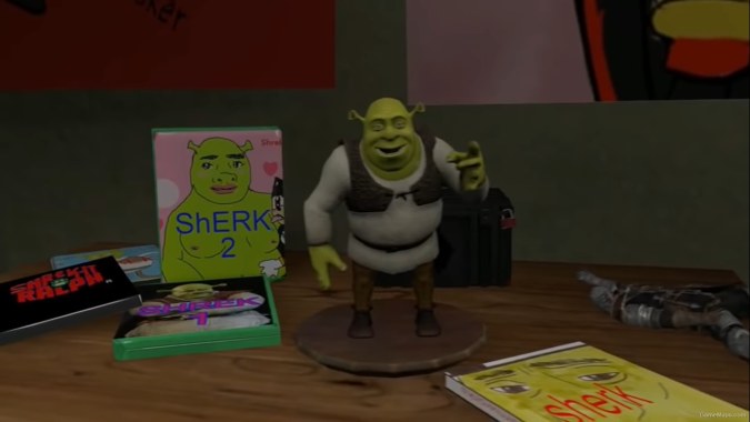 SHREK is love. (Tank)