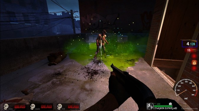 Spitter on L4D1