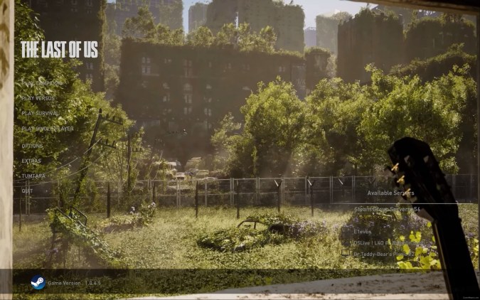 The Last Of Us Menu Background 8