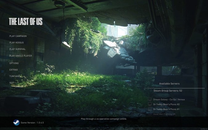 The Last Of Us Menu Background 9