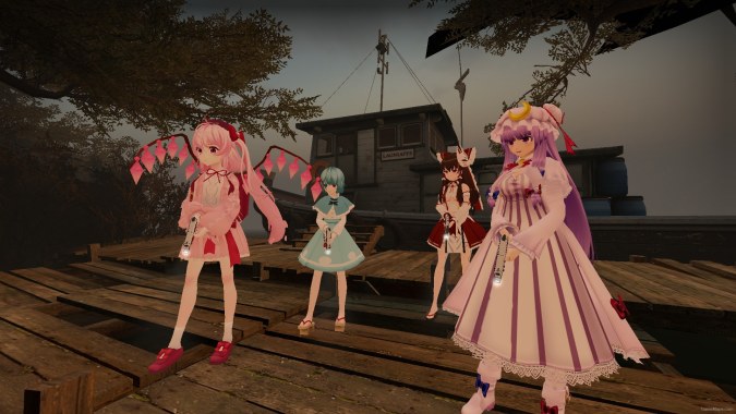 Touhou Project - 4 survivor pack for Left 4 Dead 1
