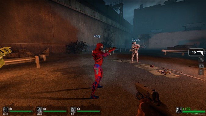 Zoey as SpiderCarnage