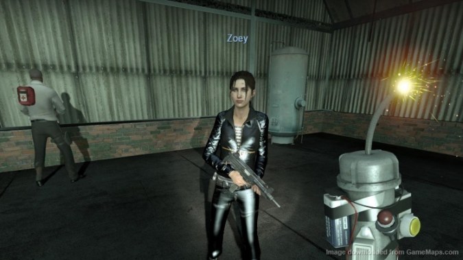 Zoey Bent For Leather L4D