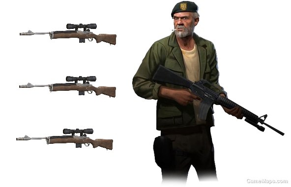 Bill S Hunting Rifle Left 4 Dead Gamemaps