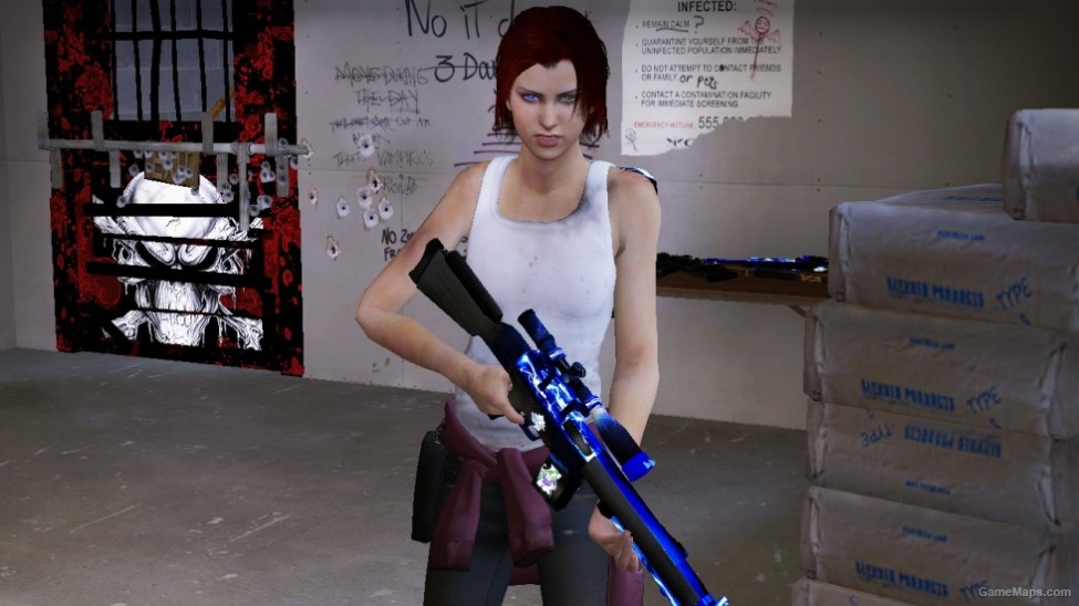 L4D1White Lie Zoey Episode 3 V.2 (Left 4 Dead) GameMaps