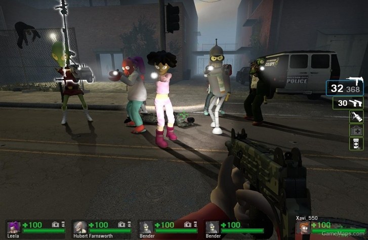 L4D1 smg uzi skinsjungle rev (Left 4 Dead) GameMaps