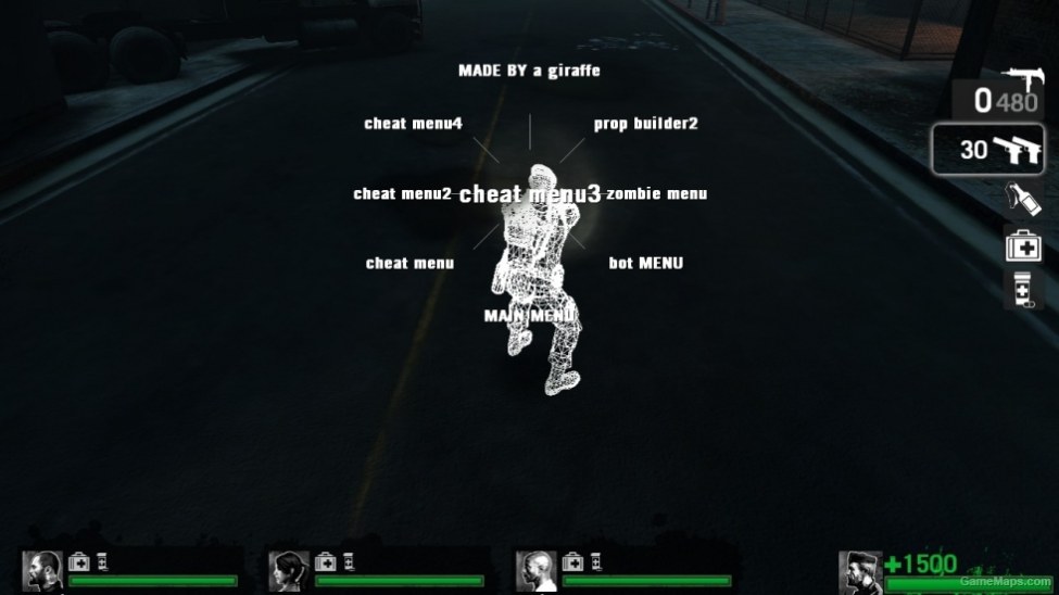 L4d Radial Cheat Menu Left 4 Dead Gamemaps