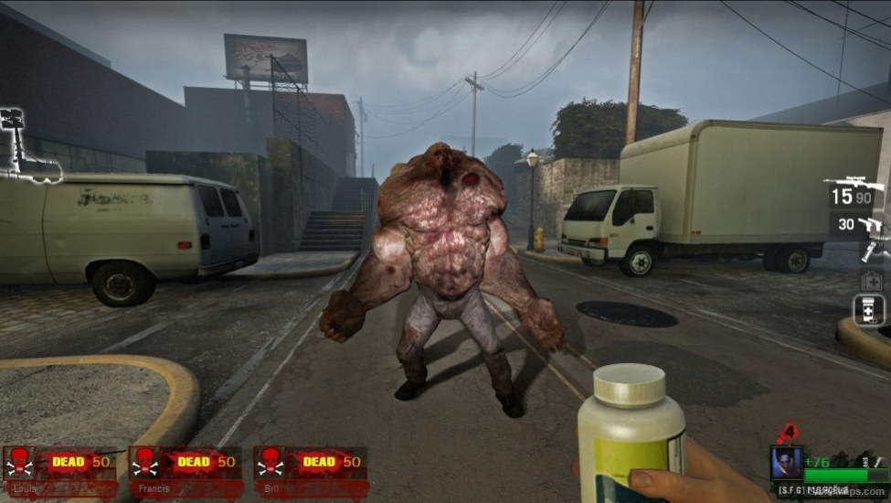 L4D2 for L4D1 tank (Left 4 Dead) GameMaps