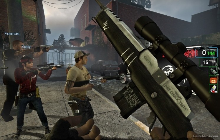 Vampire Hunter Left 4 Dead Gamemaps