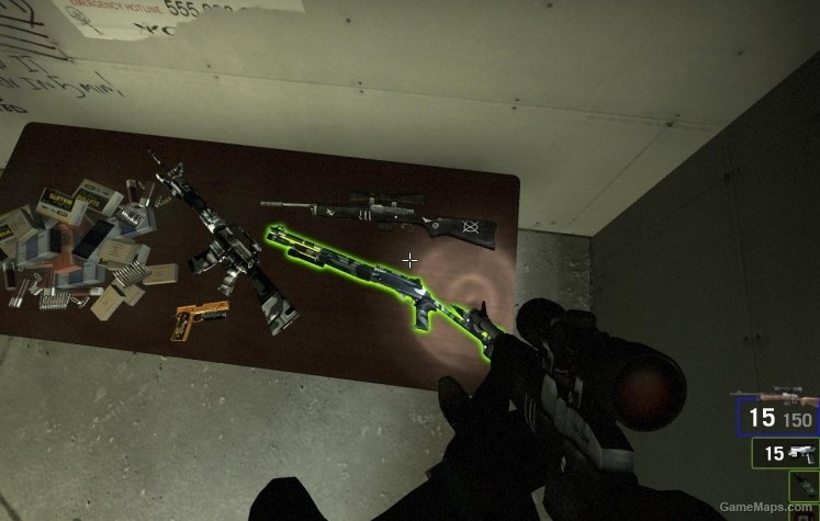 Vampire Hunter Rifle L4d1 Left 4 Dead Gamemaps