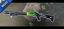 Autoshotgun green flames l4d1