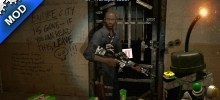 Black safe room doorL4D1