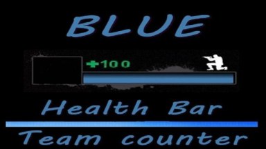 Blue bar and Health Counter