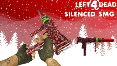 Christmas Silenced SMG