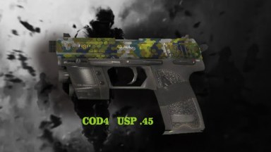 COD4 USP.45 Pistol-- CELL Camo